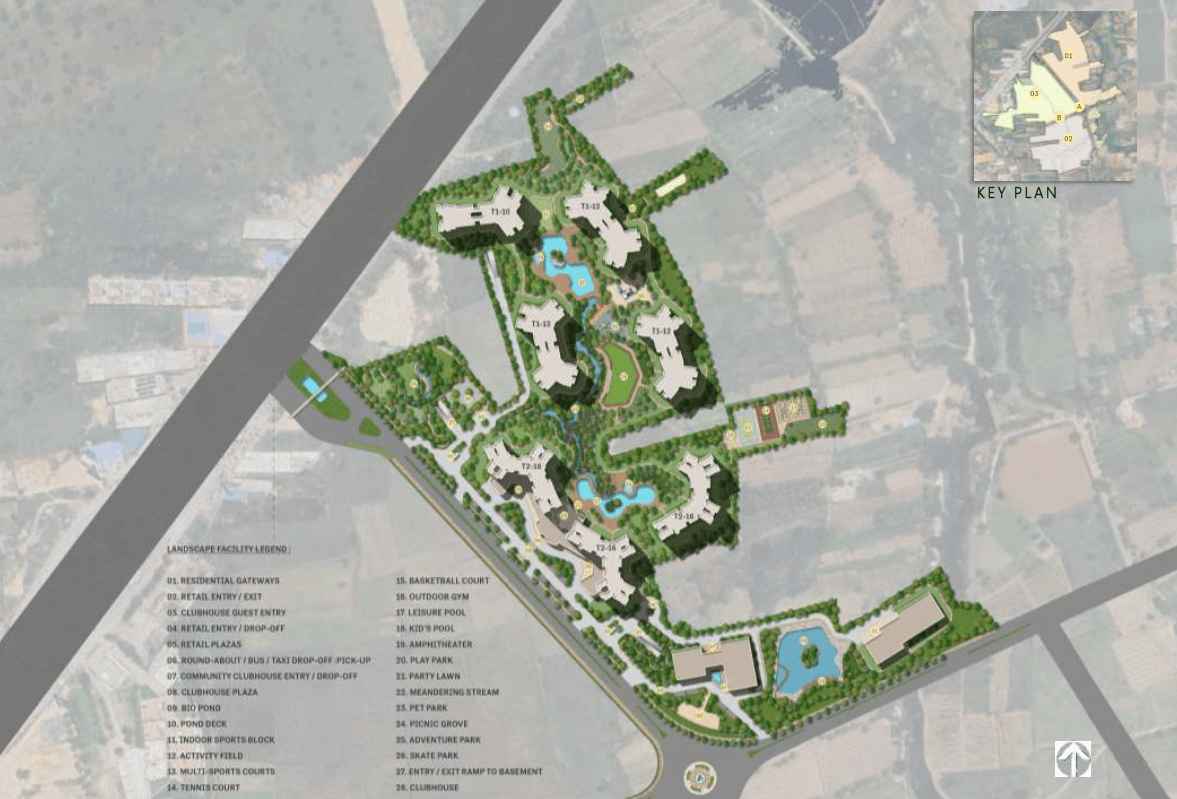 Shriram Stellar Koyambedu master plan layout