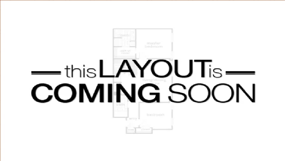 3 BHK duplex floor plan upper level